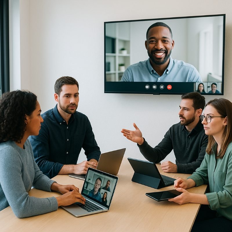 Leveraging technology for open and effective team communication.