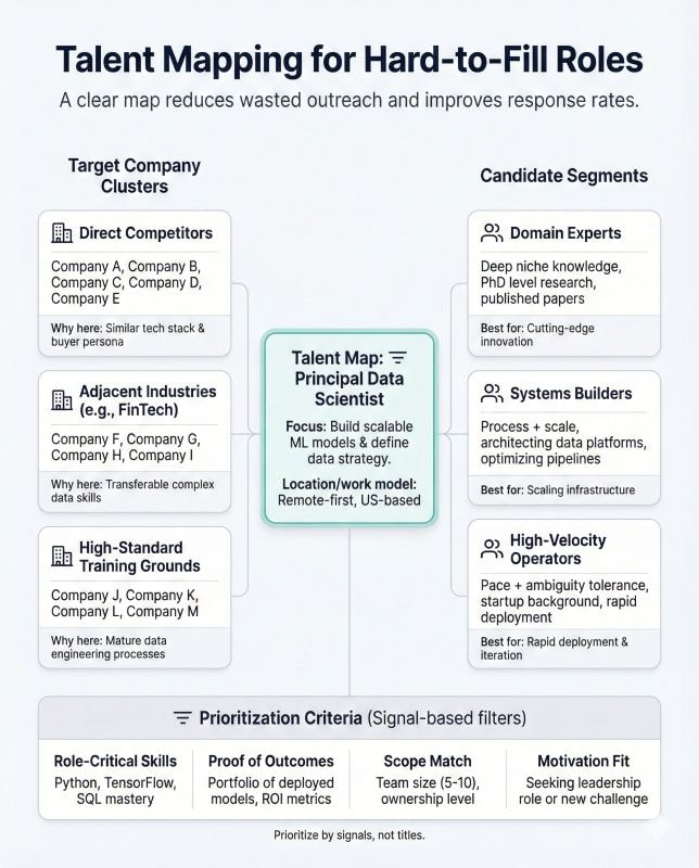 Targeted talent mapping campaign to recruit talent for hard to fill roles
