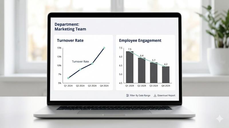 Early warning signs of a hostile work environment: turnover and engagement decline