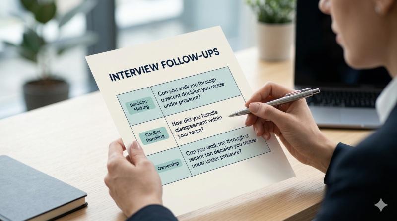 Using OAD assessment insights to guide interview questions for managers
