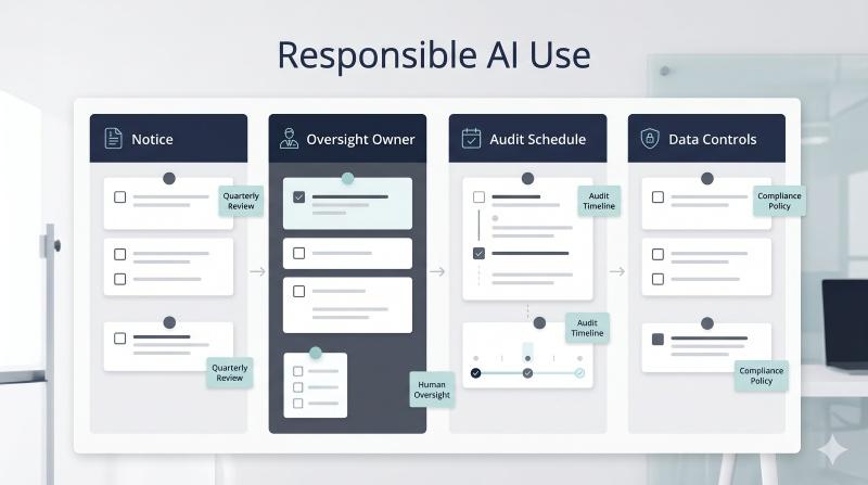Responsible AI in talent acquisition governance checklist
