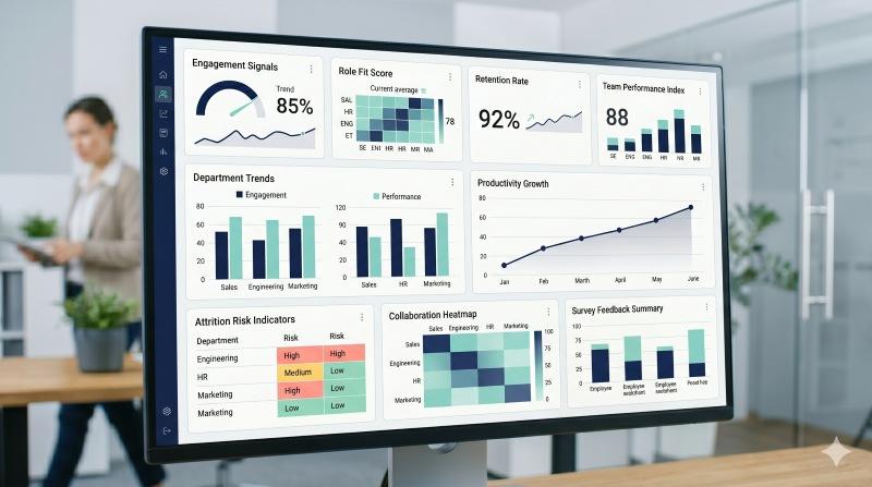 Data analytics to assess current structure and track progress