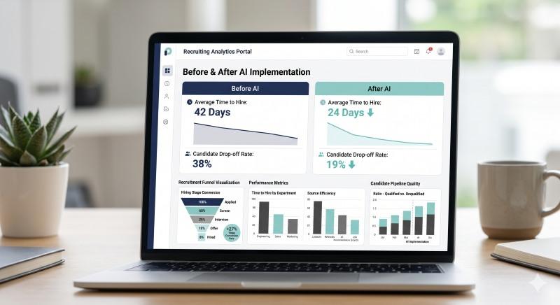 Data-driven insights for AI in talent acquisition metrics