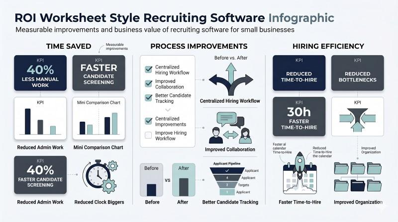 ROI factors for small business recruiting software