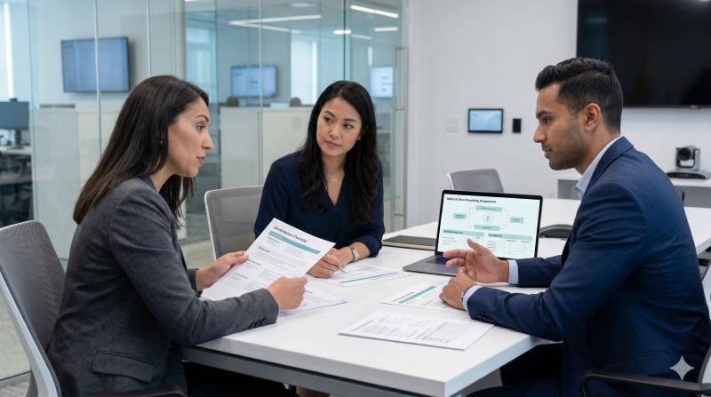 Cross-functional leadership sponsorship for internal benchmarking in HR